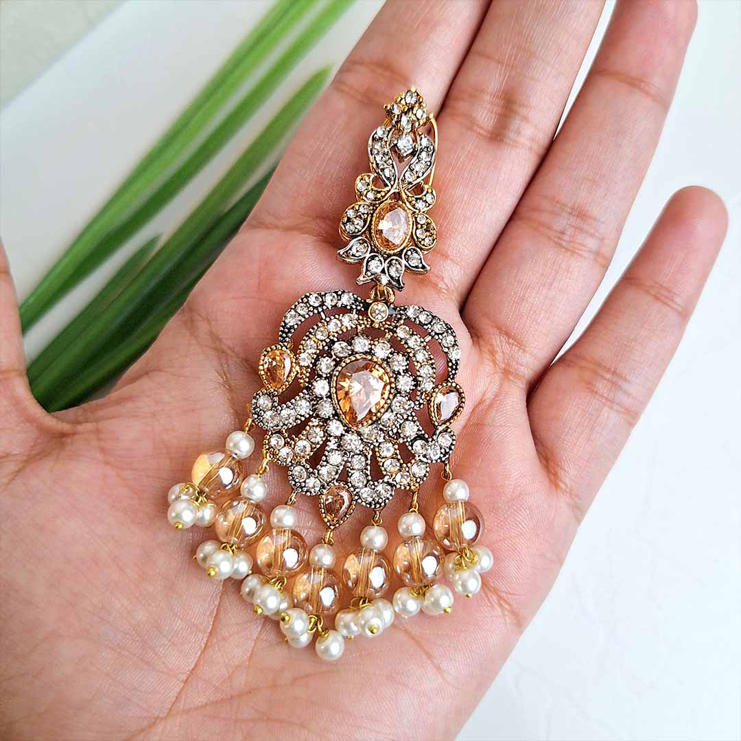 Aleeza Earrings (Champagne)