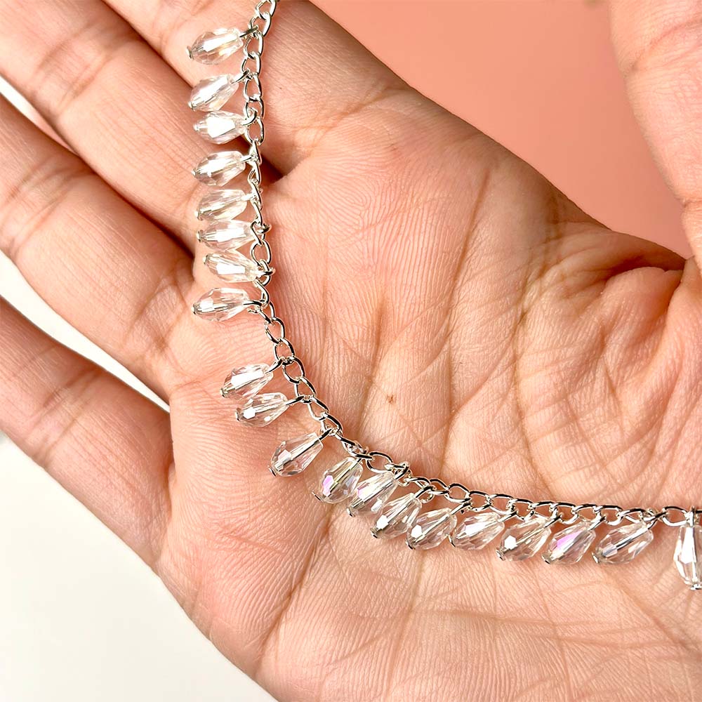 Crystal Drop Anklet