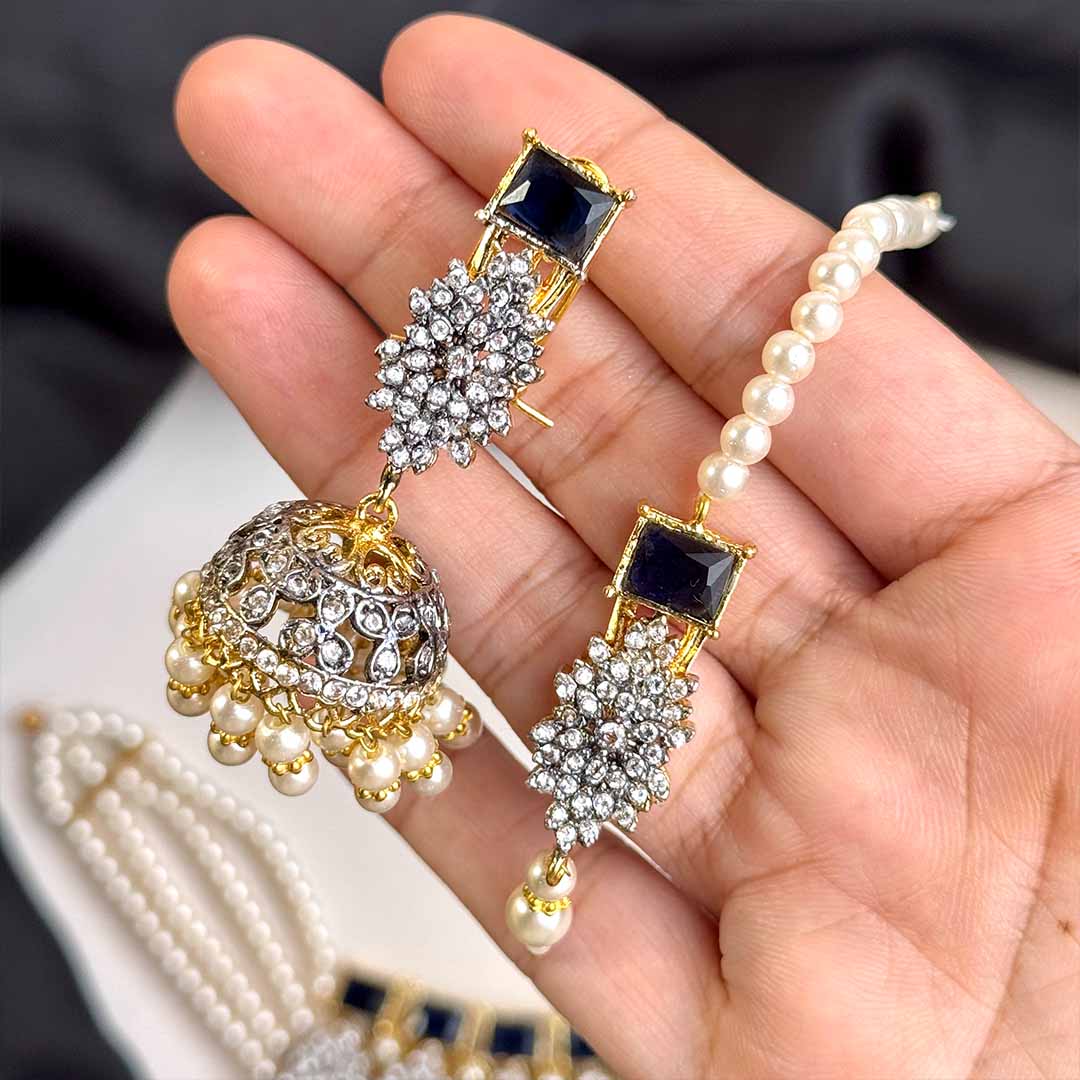 Gulab Set (Dark Blue)