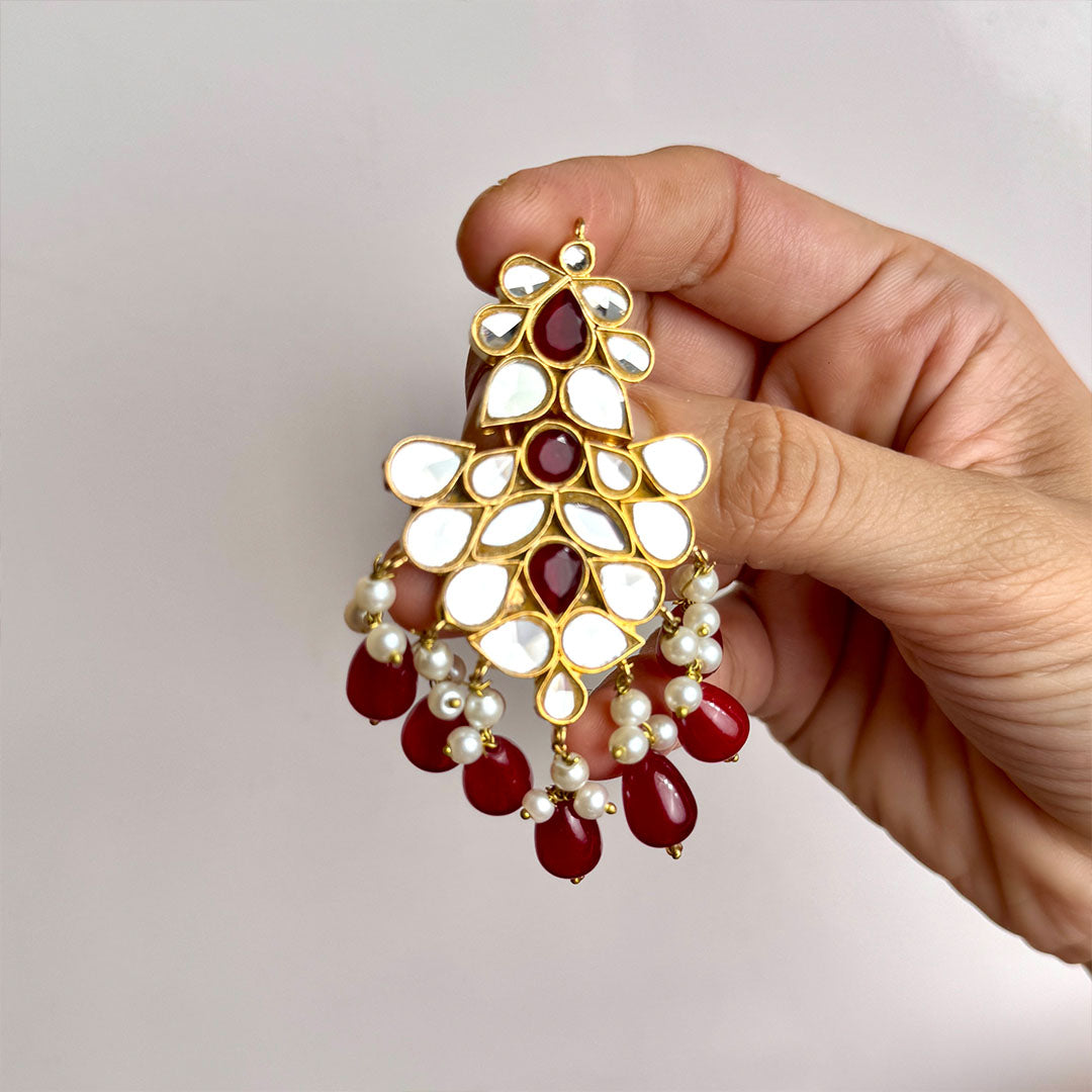 Savera Bridal Set (Maroon)