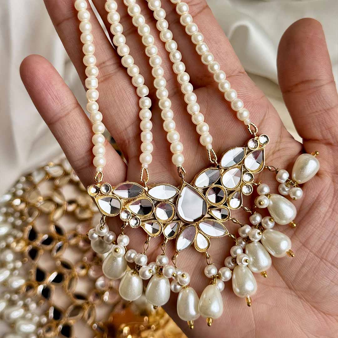 Savera Bridal Set (Pearl)