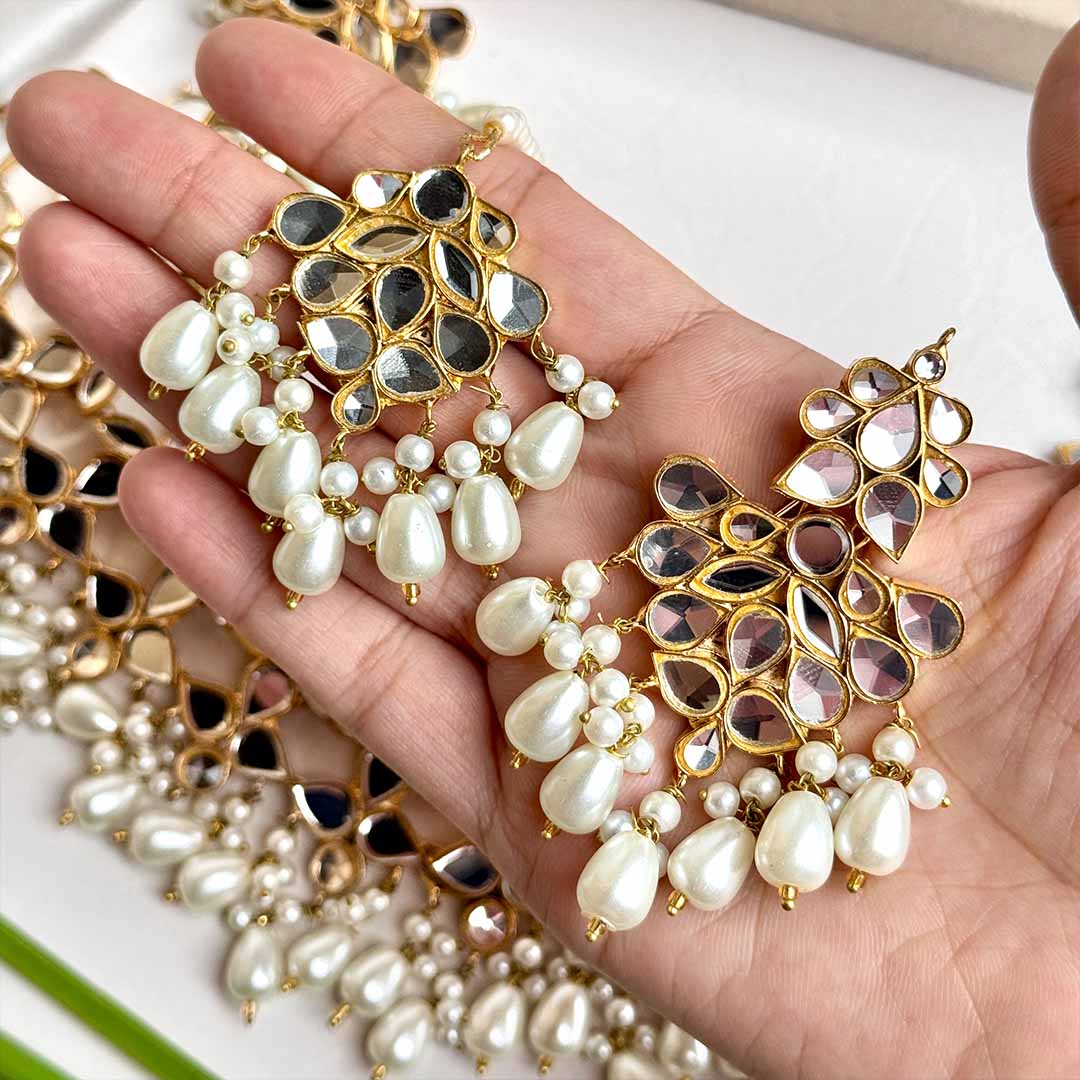 Savera Bridal Set (Pearl)