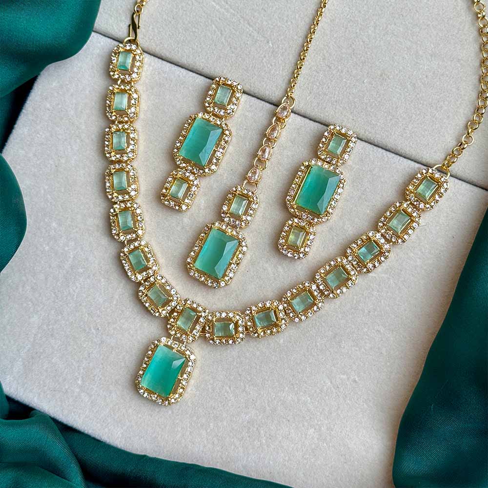 Nora Set (Golden Turquoise)