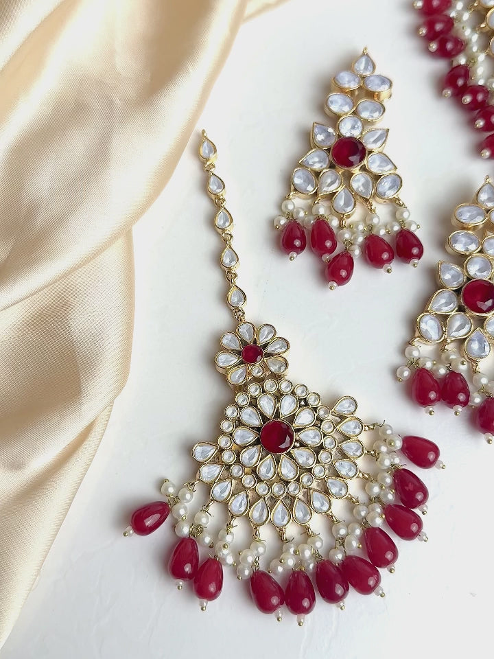 Load and play video in Gallery viewer, Heer Bridal Set