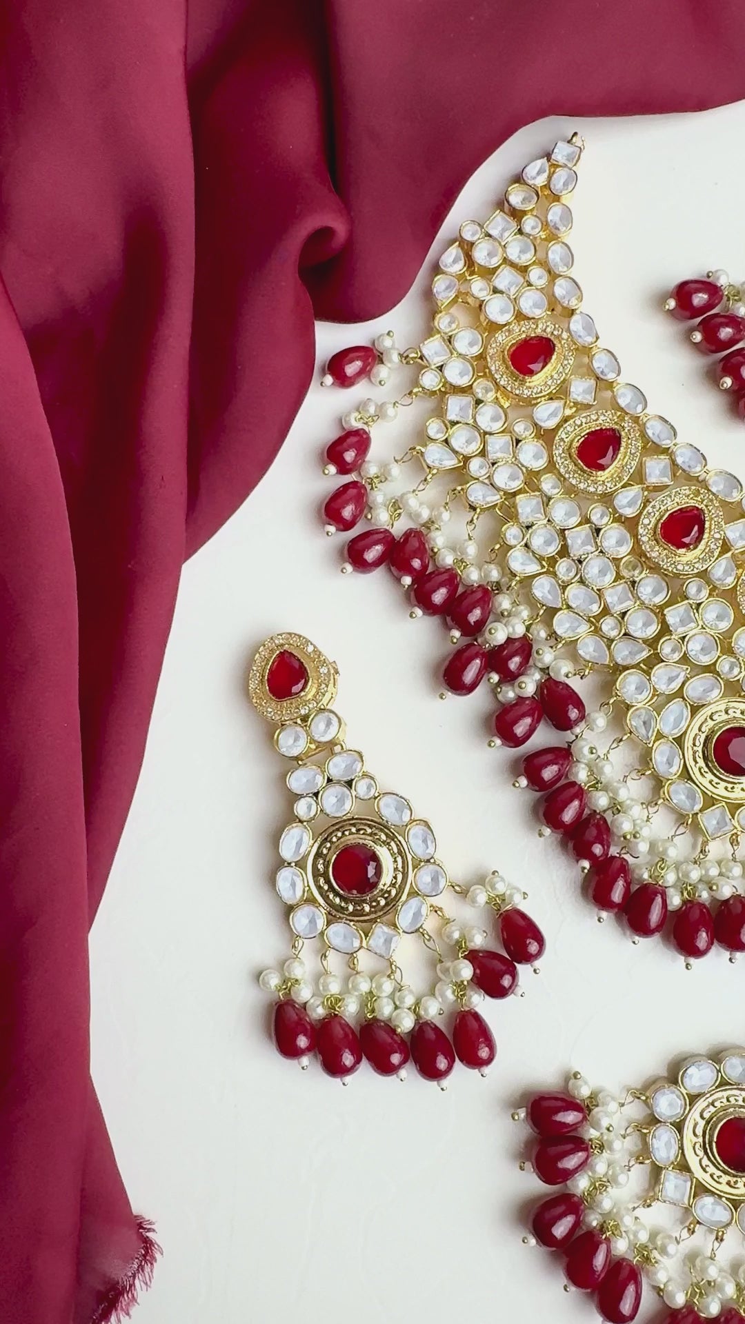 Load and play video in Gallery viewer, Afsheen Bridal Set