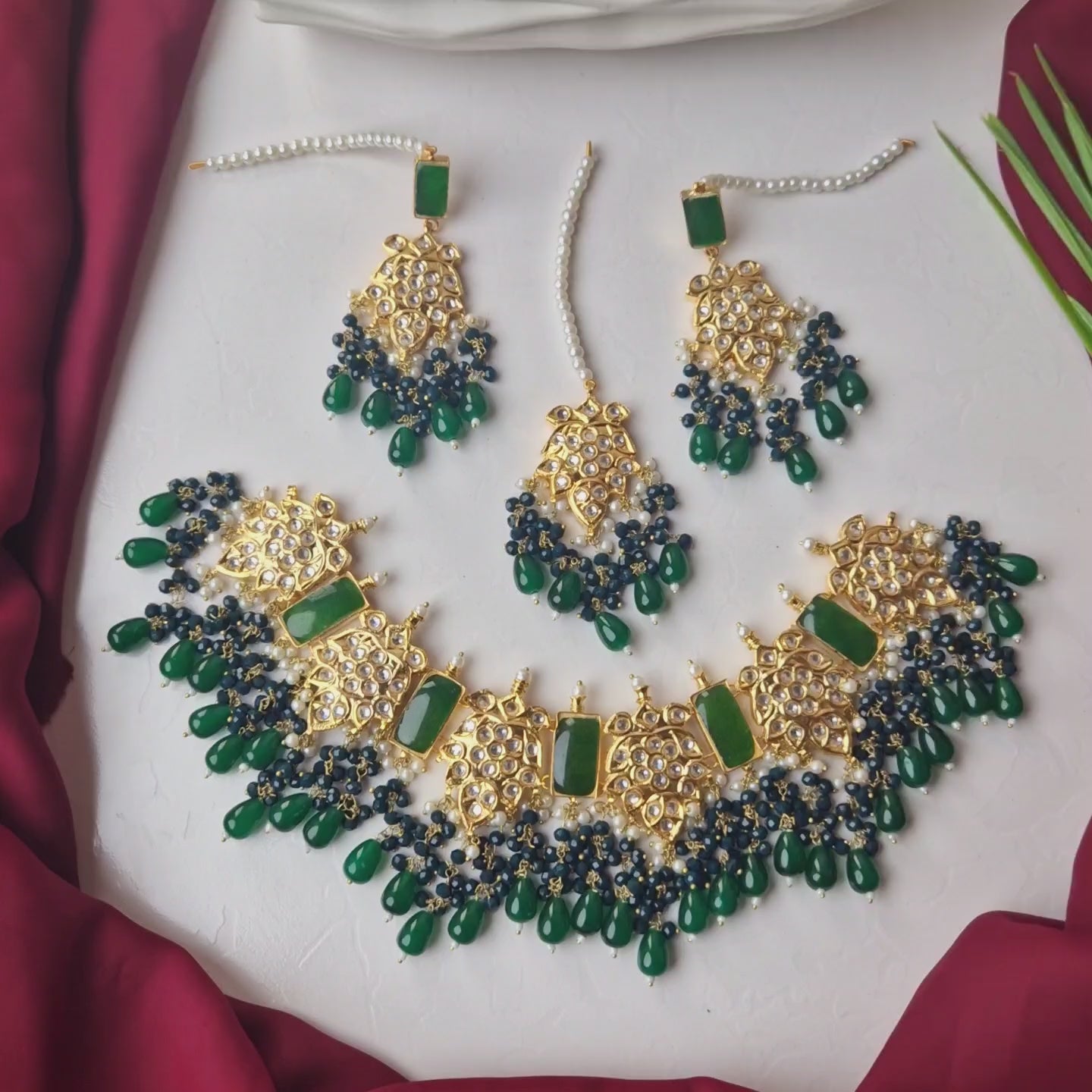 Load and play video in Gallery viewer, Moonstar Bridal Set