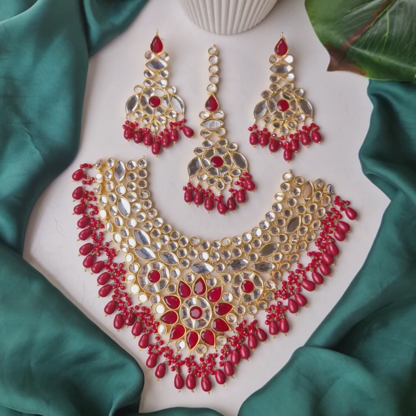 Load and play video in Gallery viewer, Modern Muse Bridal Set