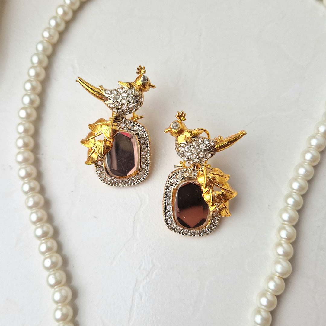 Bird Maala Set (Rose Champagne)