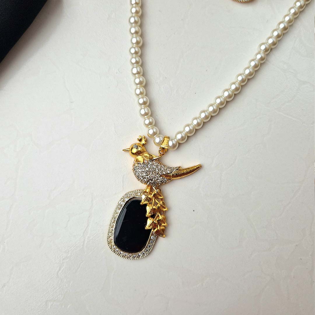 Bird Maala Set (Black)