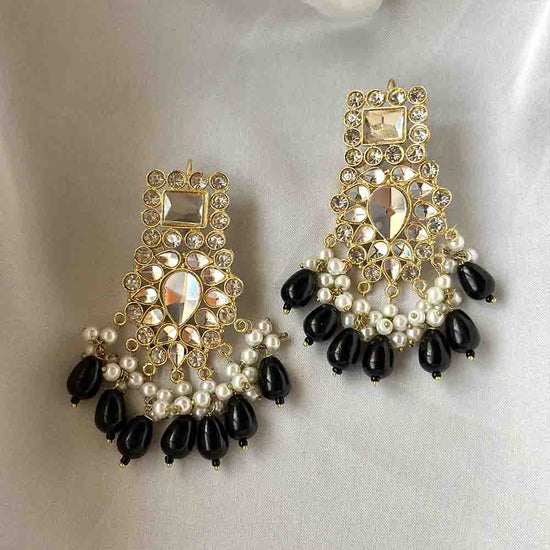 Taabya Earrings (Black) - Alita Accessories