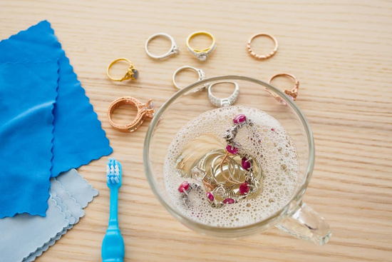How to Clean Jewelry with Baking Soda