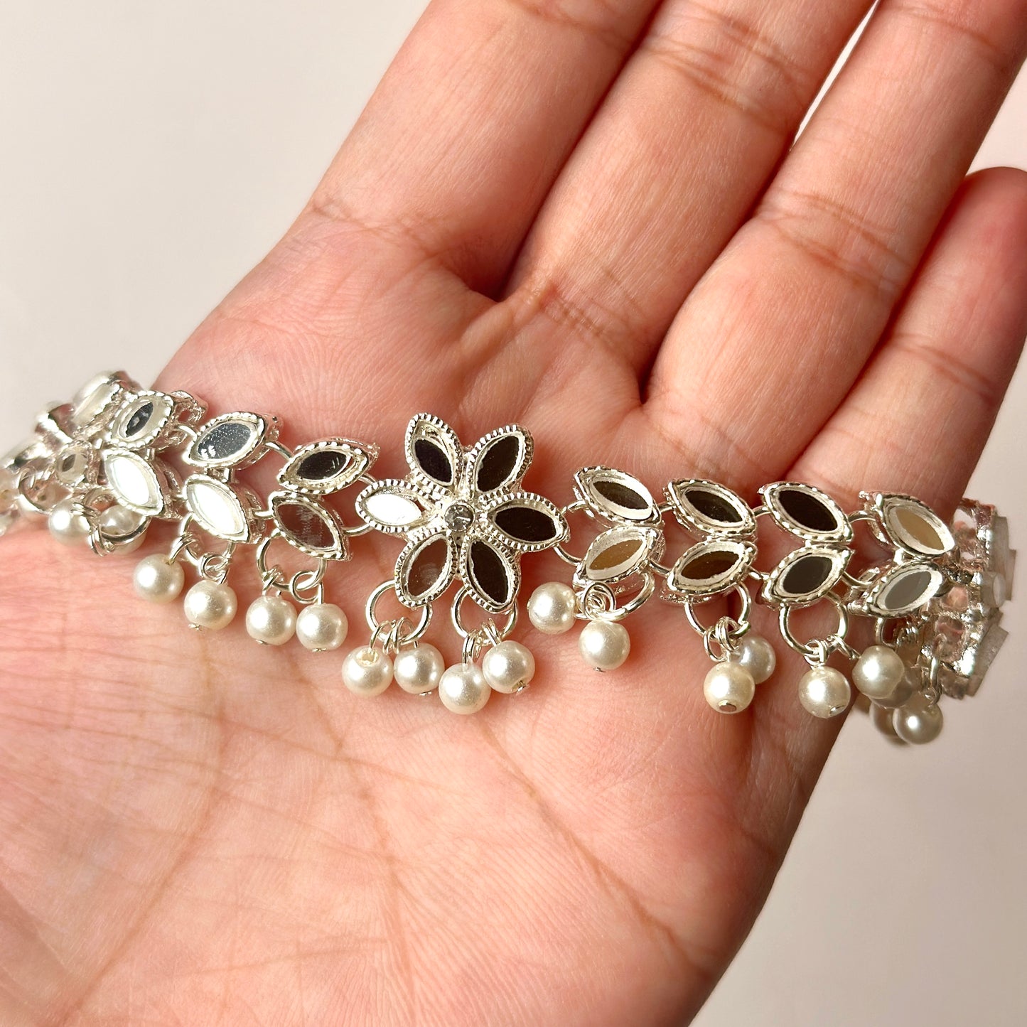 Phool Necklace (Silver)