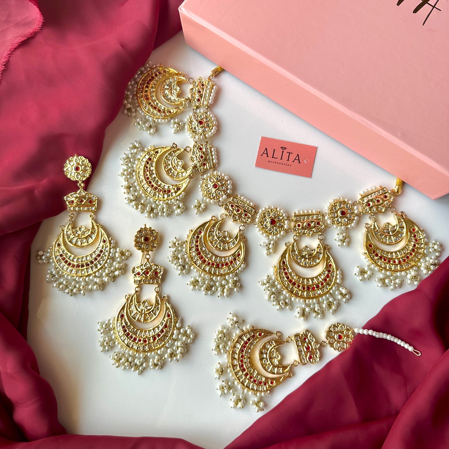 Bridal Set - Bridal Jewelry Set -  – Alita Accessories