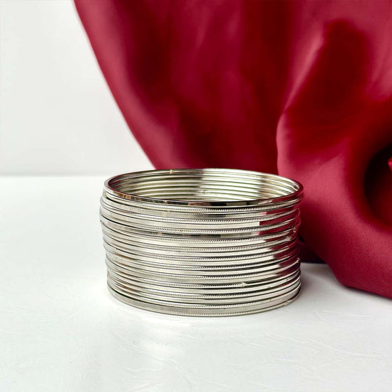 Aaira Bangles (Silver)