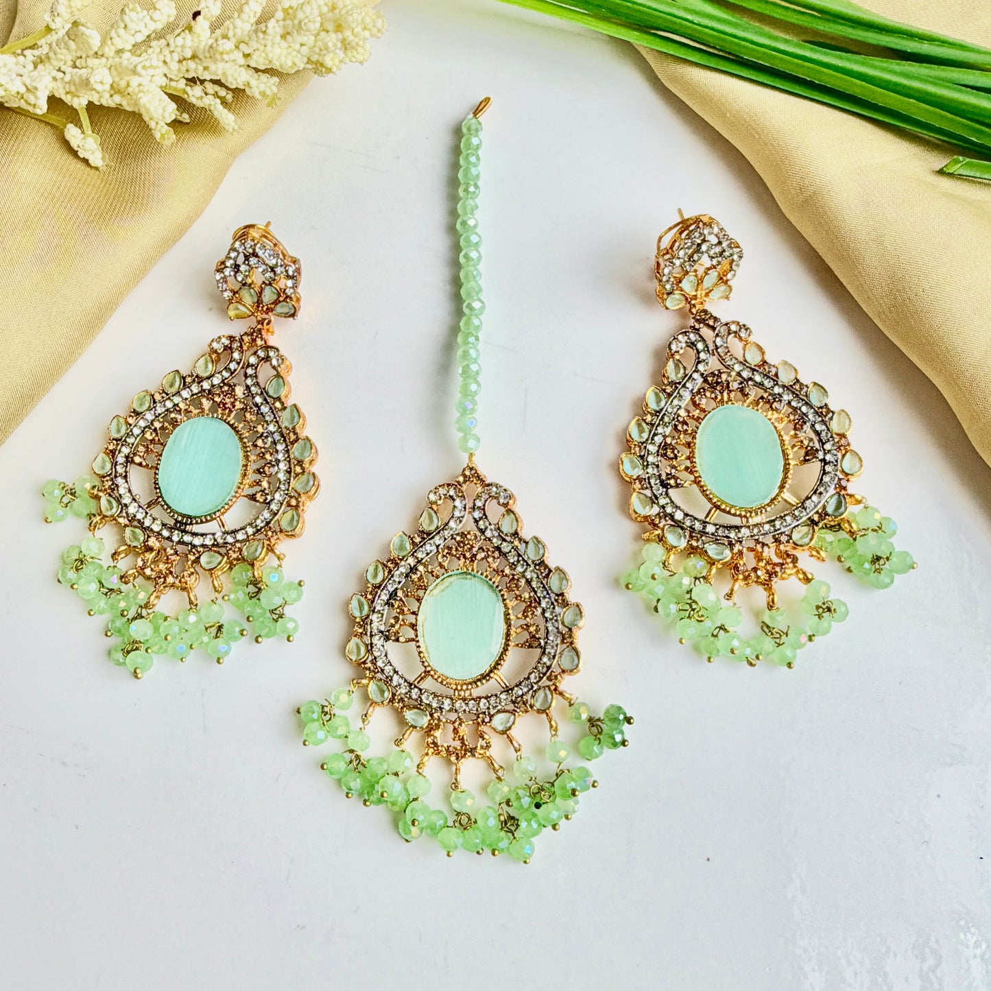 Afsana Set (Mint)