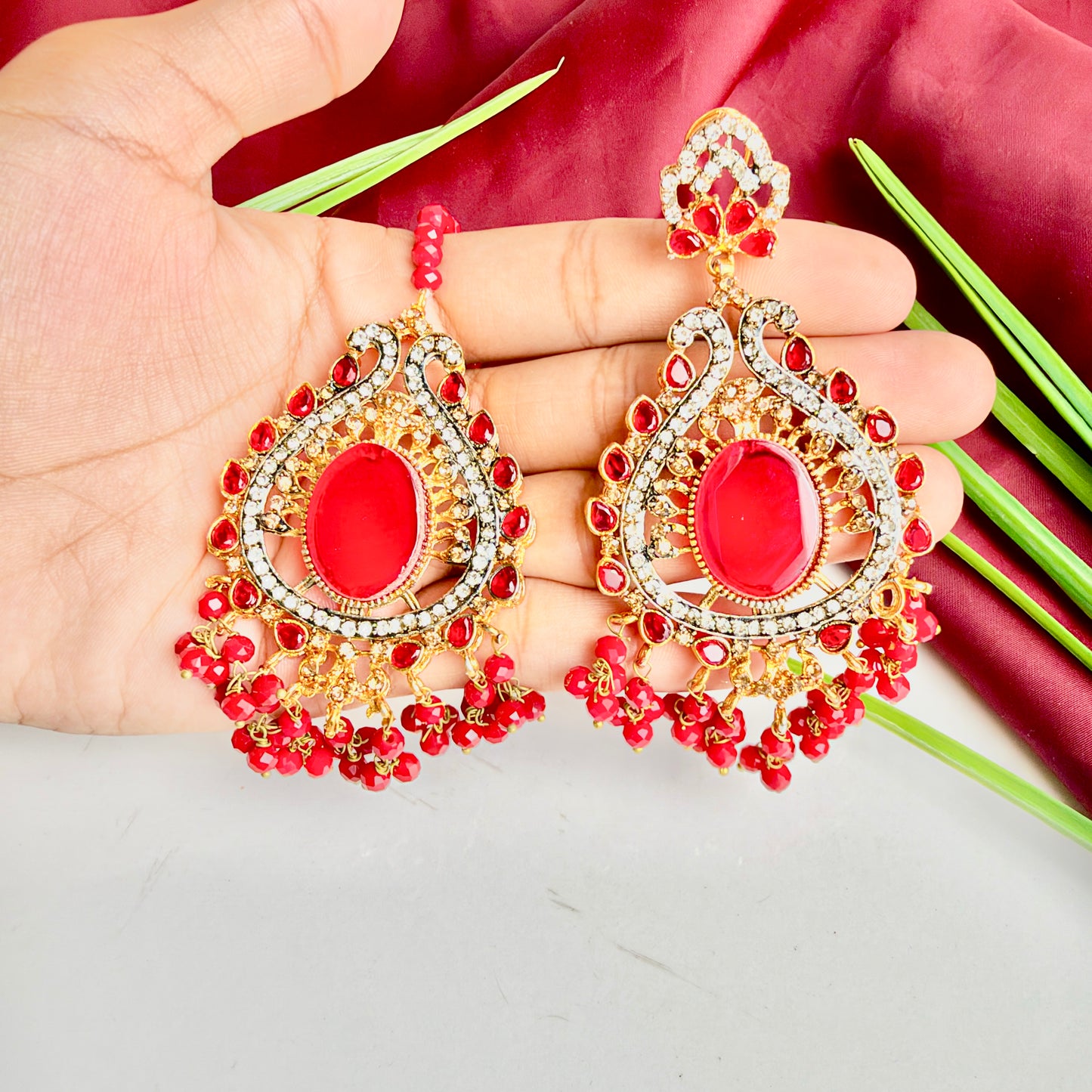 Afsana Set (Red)