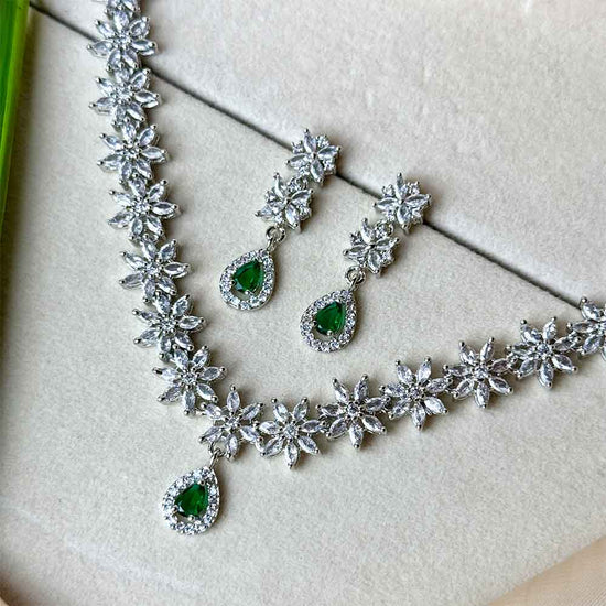 Charlotte Set (Silver Green)