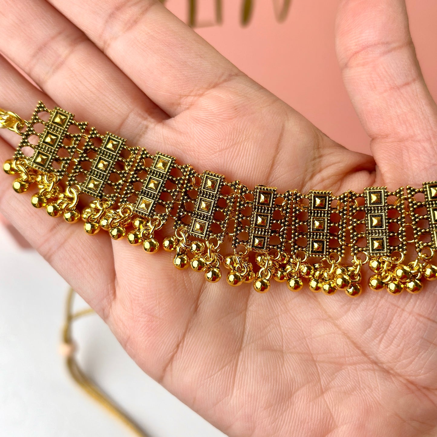 Ethnic Golden Necklace 3