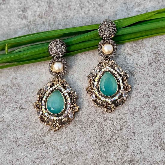 Dilara Earrings (Turquoise)