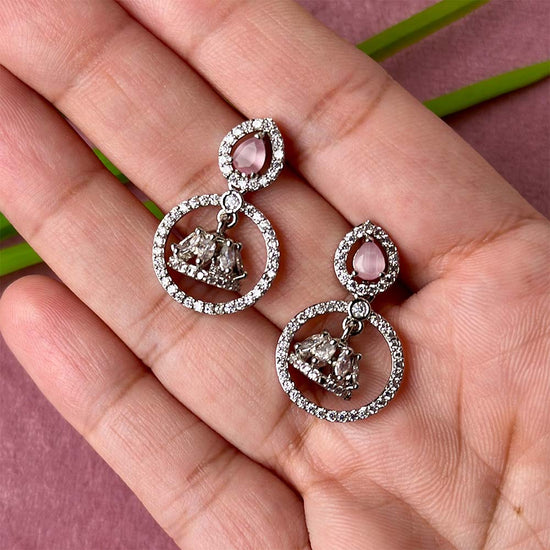 Dina Earrings (Baby Pink)