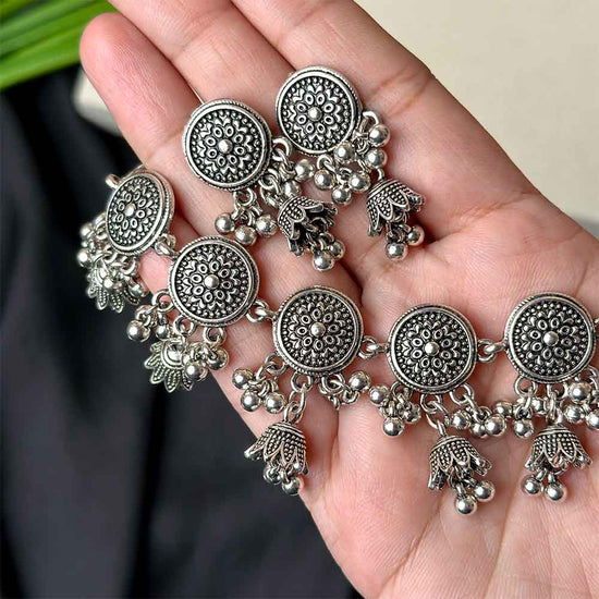 Load image into Gallery viewer, Ethnic Silver Set 4
