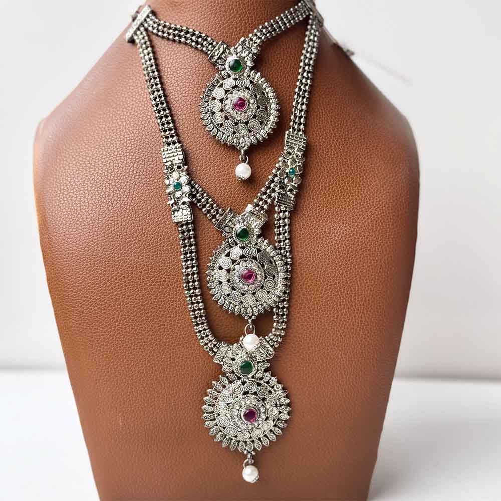 Ethnic Silver Maala