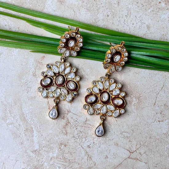 Farshi Kundan Earrings