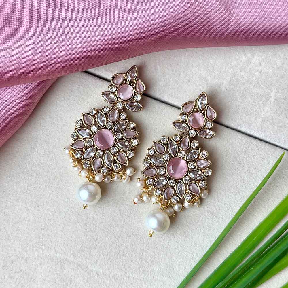 Floret Earrings (Pink)