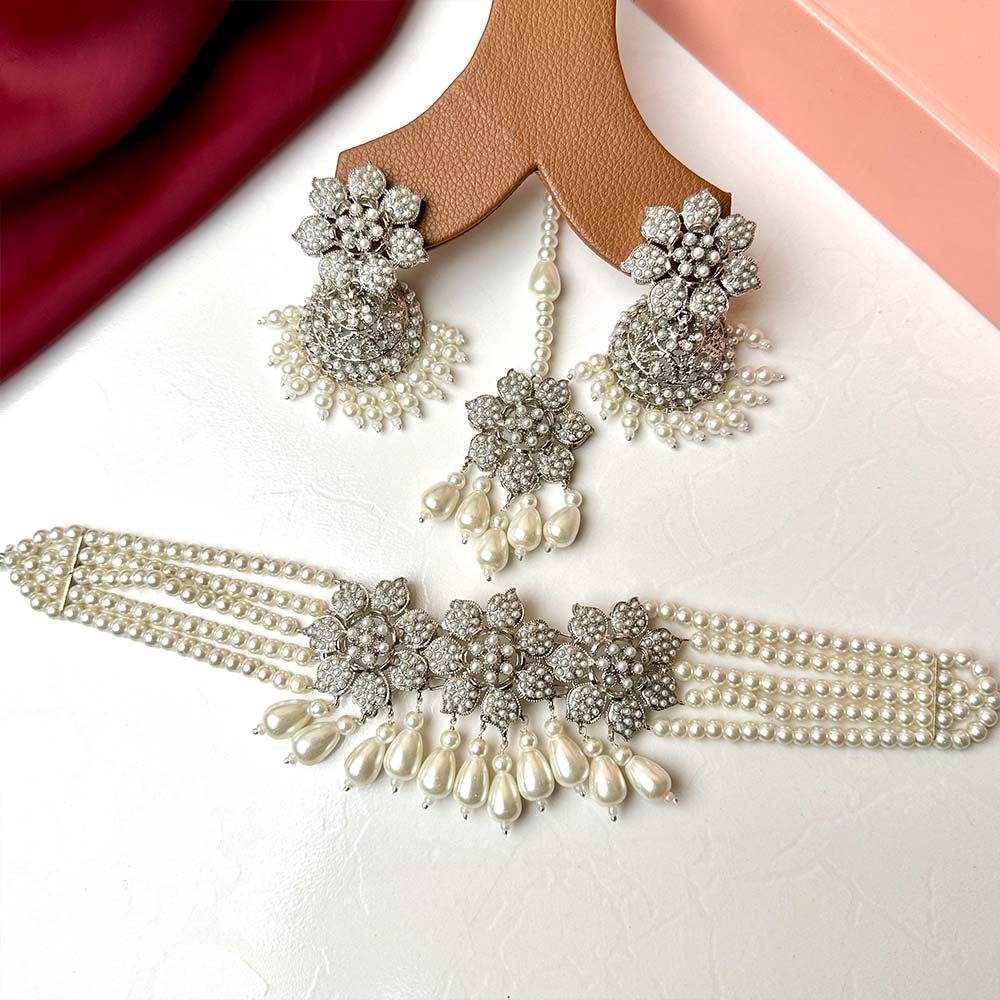 Flower Set (Silver)
