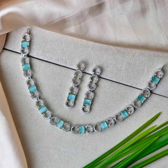 Hazel Set (Silver Turquoise)