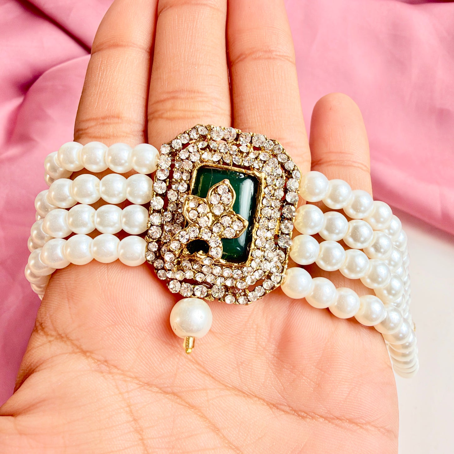 Jahanara Golden Set (Green)