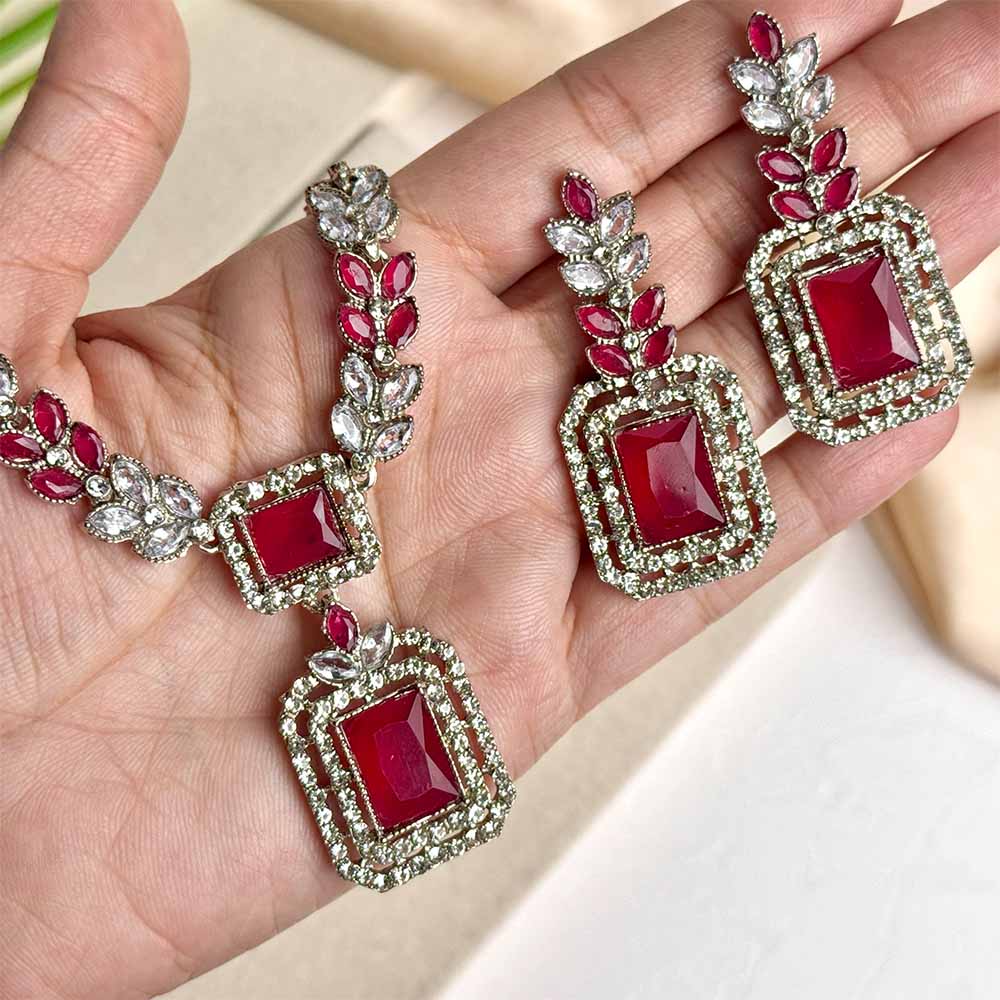 Kiara Set (Ruby Red)