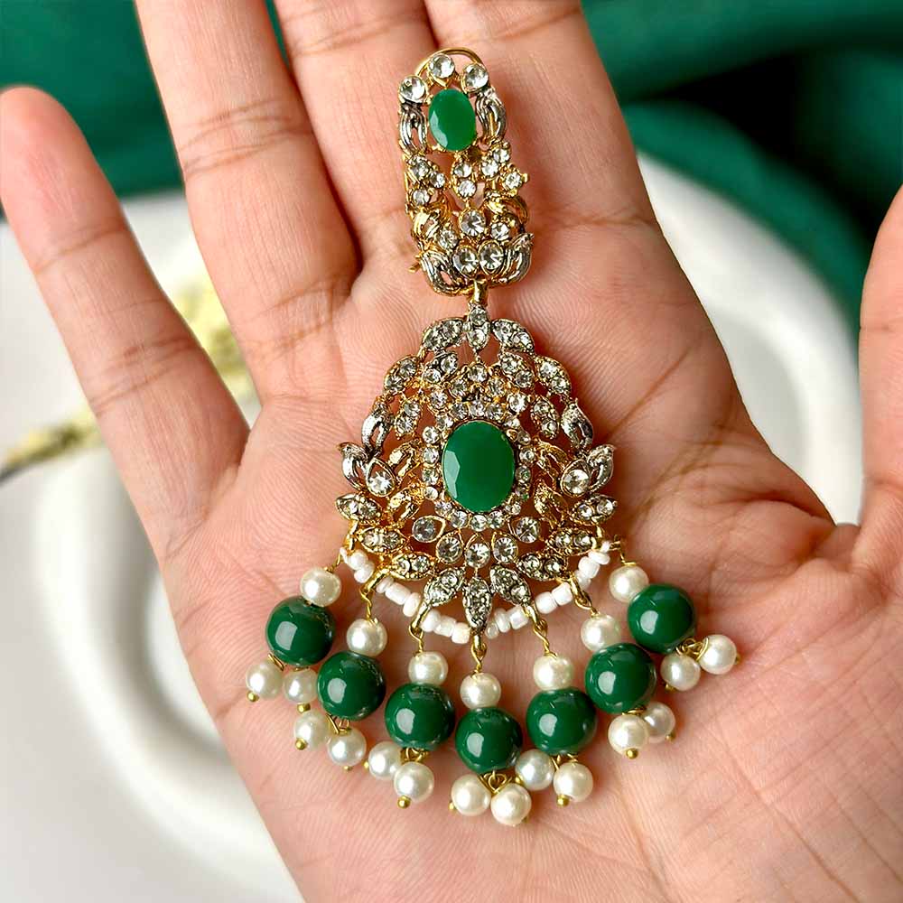 Maisha Earrings (Green)