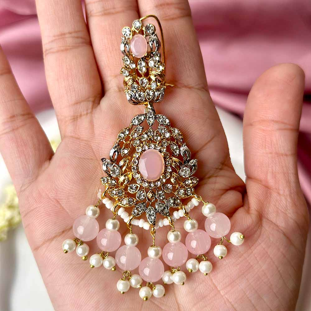 Maisha Earrings (Baby Pink)