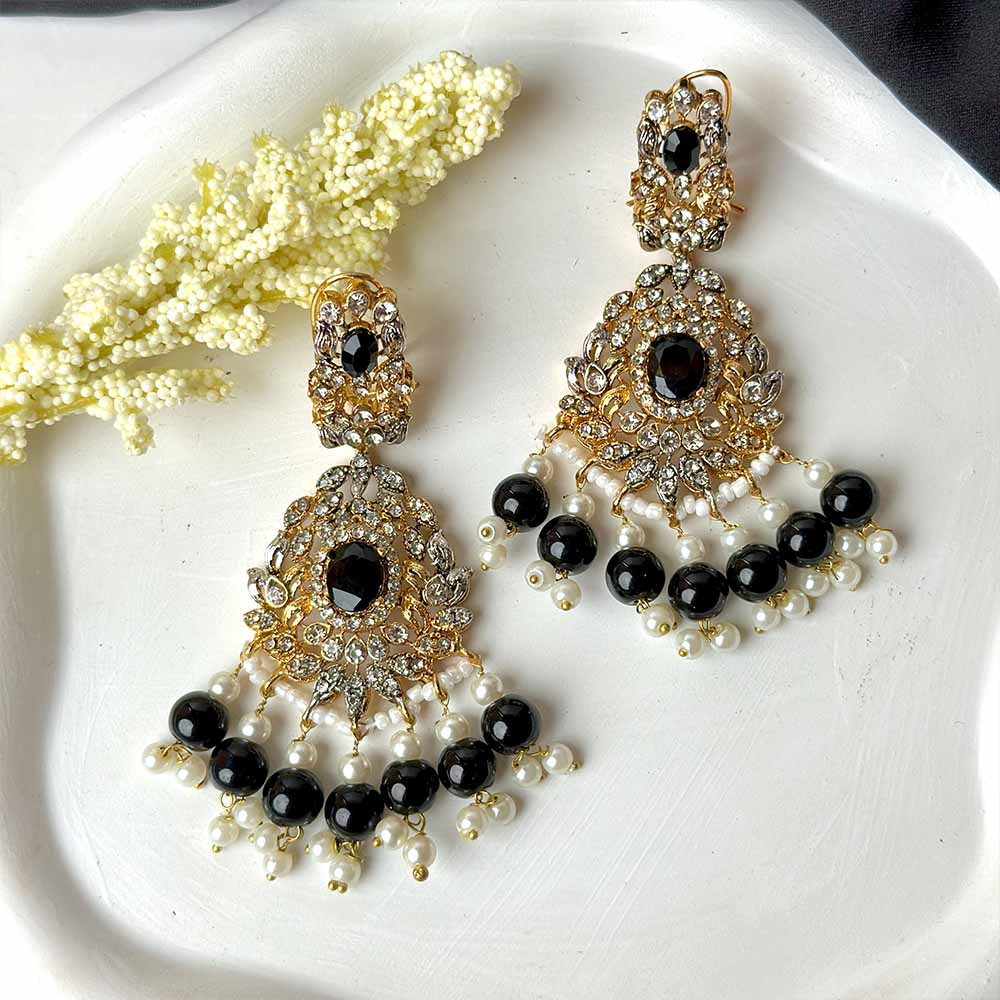 Maisha Earrings (Black)