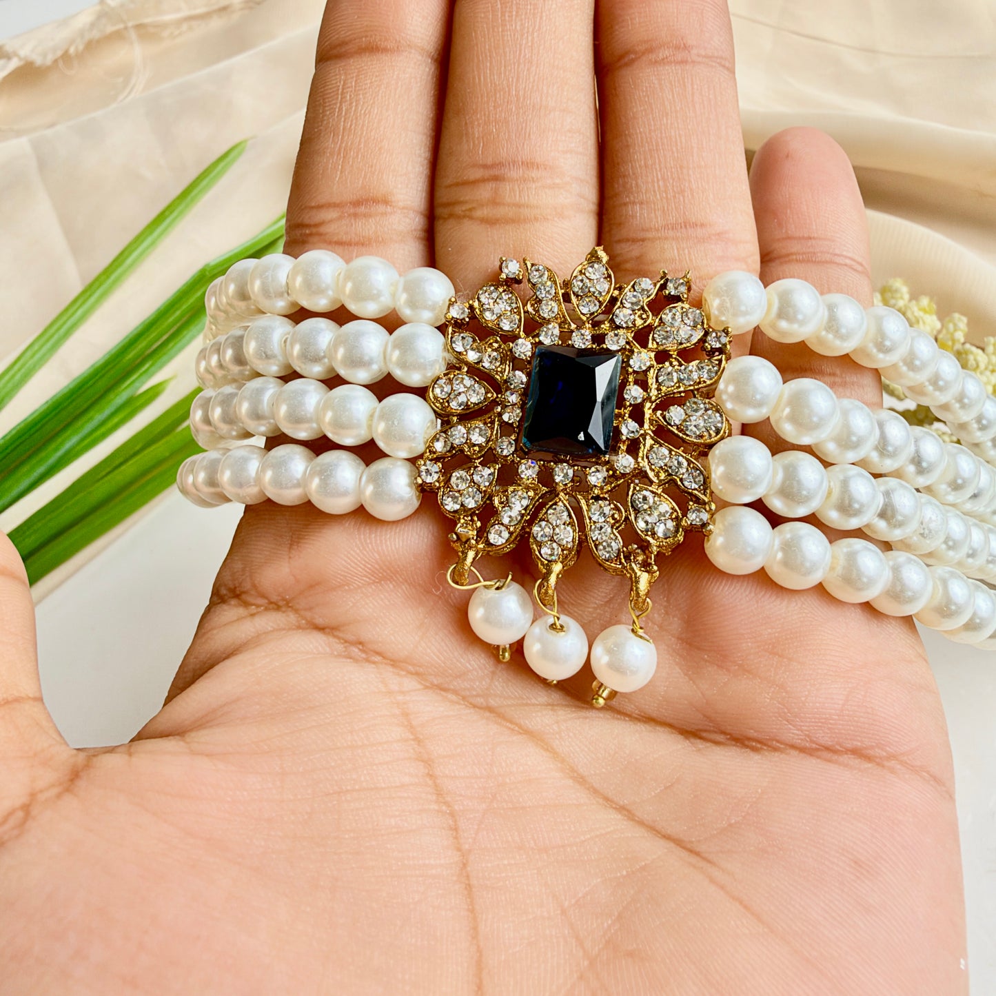 Meher Antiue Set (Blue)