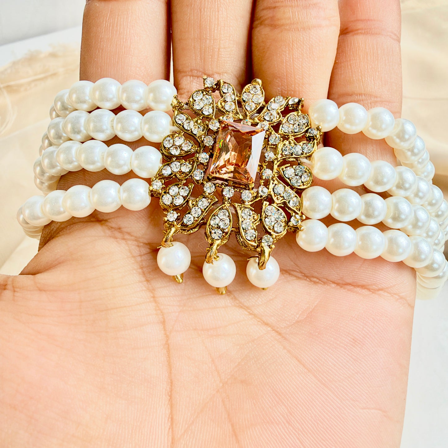 Meher Antiue Set (Champagne)
