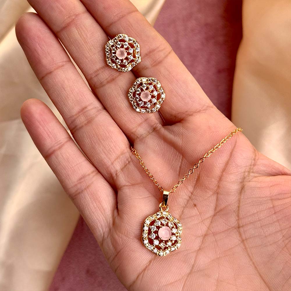 Mysa Pendant Set (Pink)