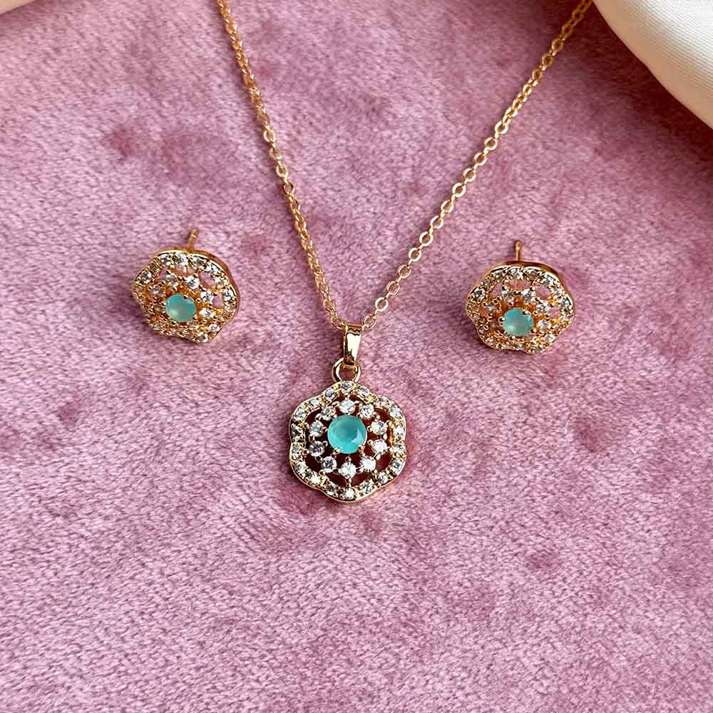 Mysa Pendant Set (Turquoise)