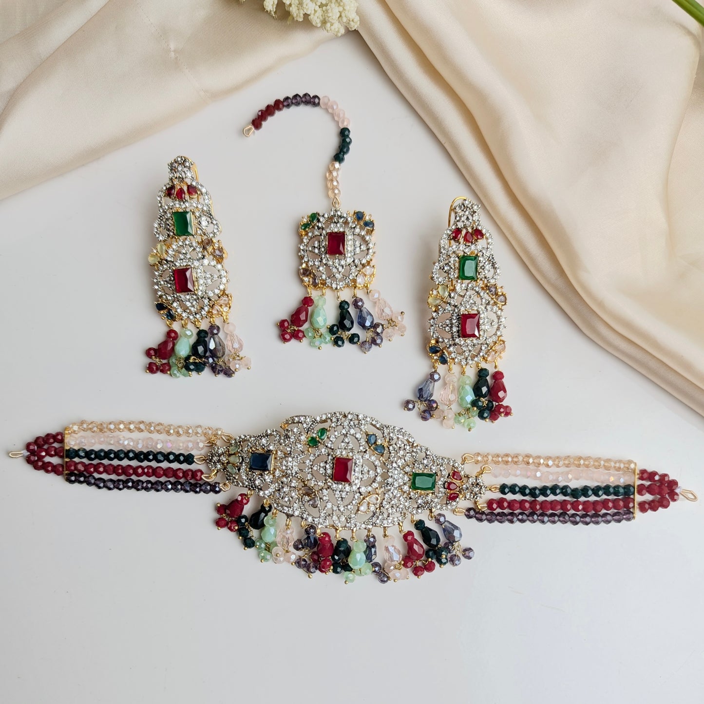 Noor-e-Panna Set (Multi)