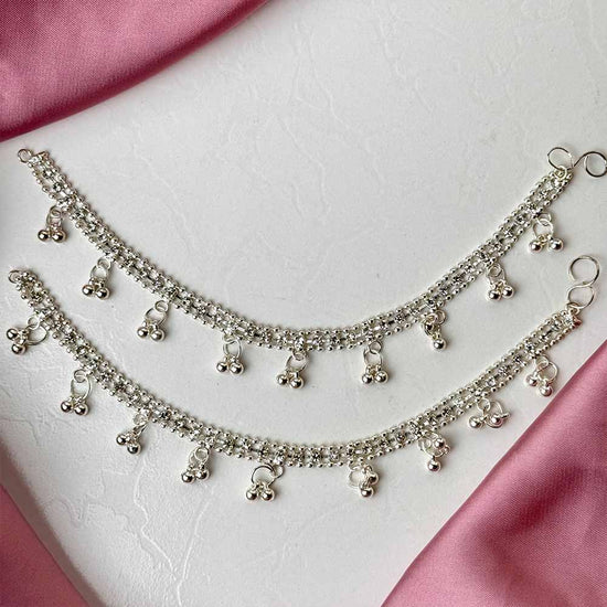 Priya Anklet (Silver)