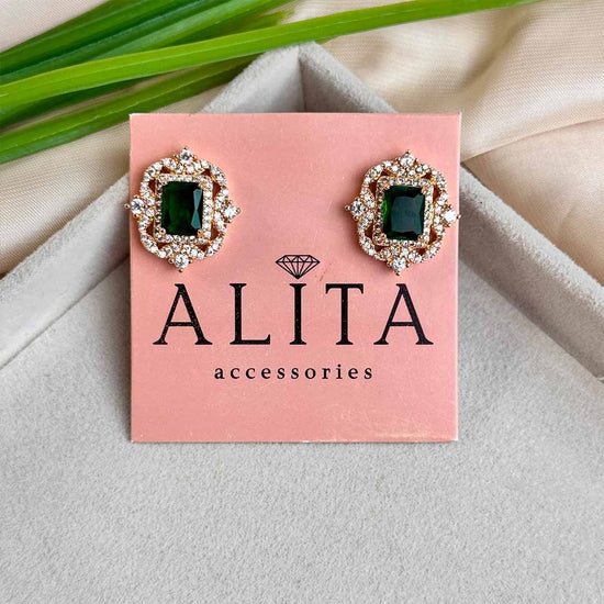 Ruya Studs (Emerald)