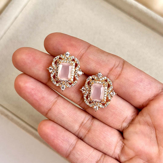 Ruya Studs (Peach)