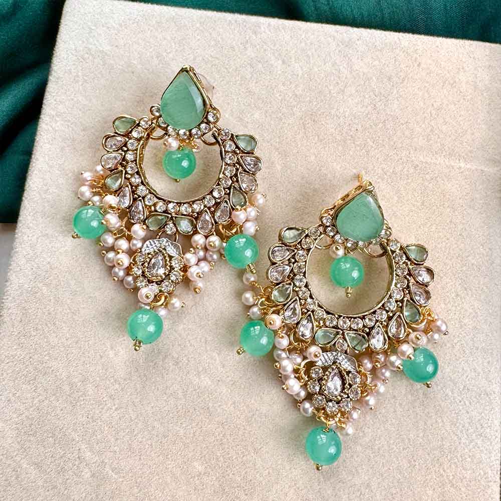 Saadiya Earrings (Turquoise)