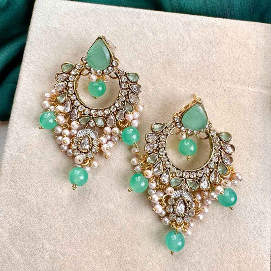 Saadiya Earrings (Turquoise)
