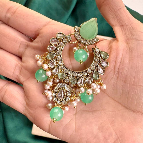 Saadiya Earrings (Turquoise)