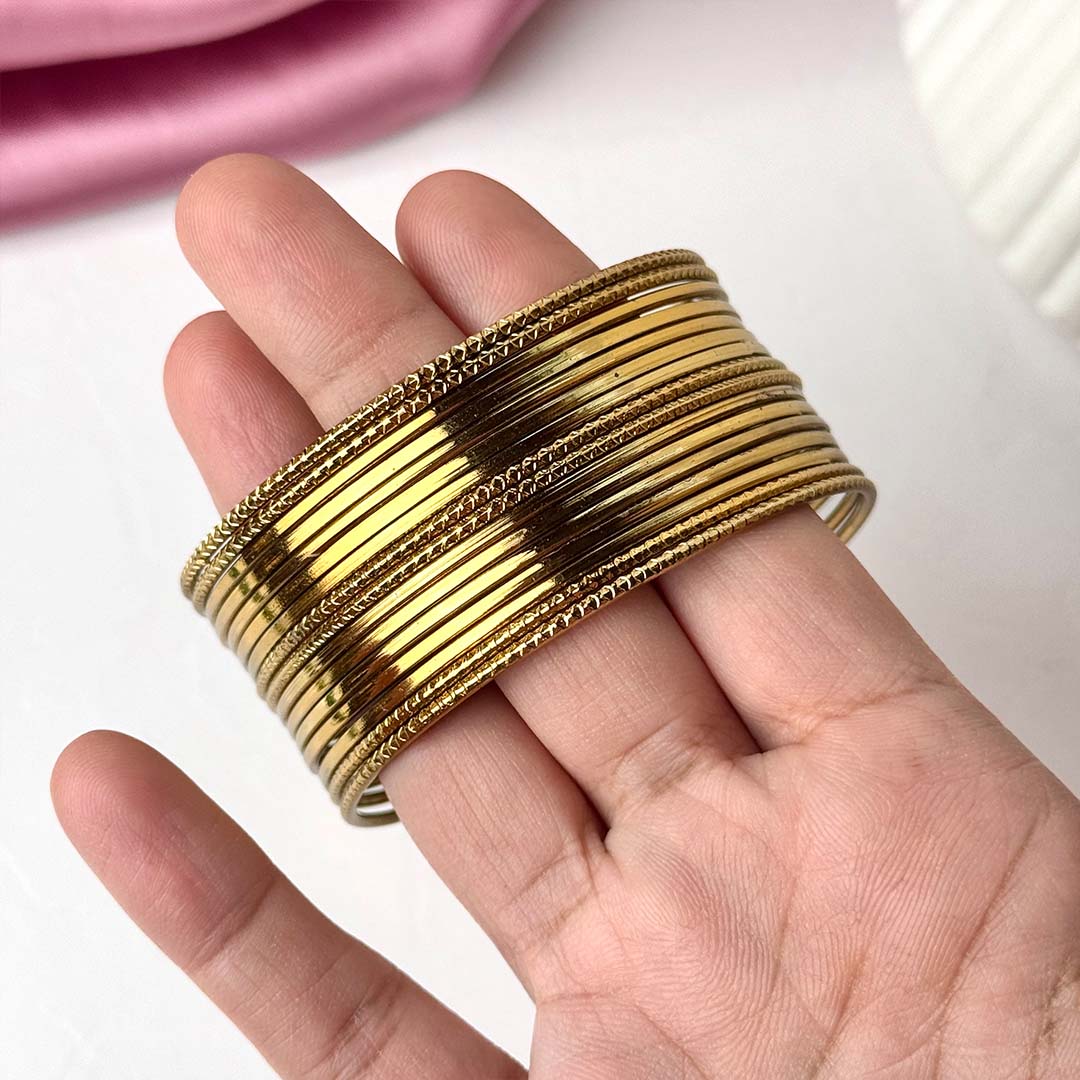 Sasha Bangles (Golden)