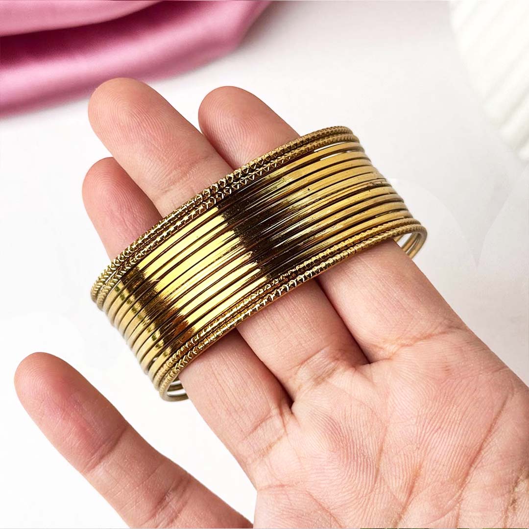 Sasha Bangles (Golden)