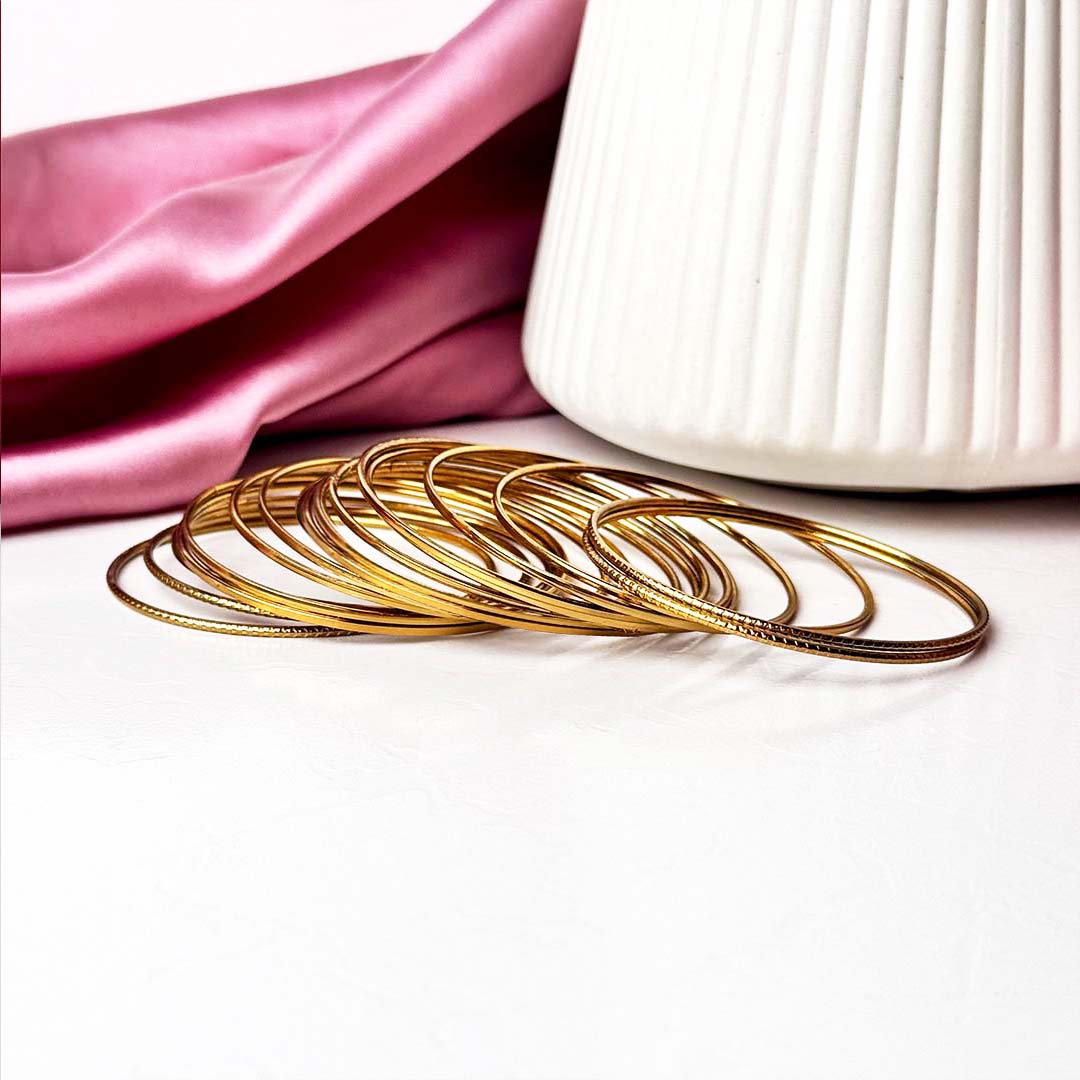 Sasha Bangles (Golden)