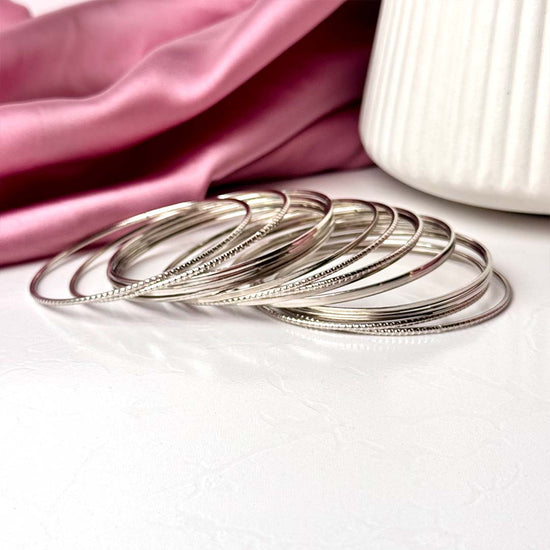 Sasha Bangles (Silver)